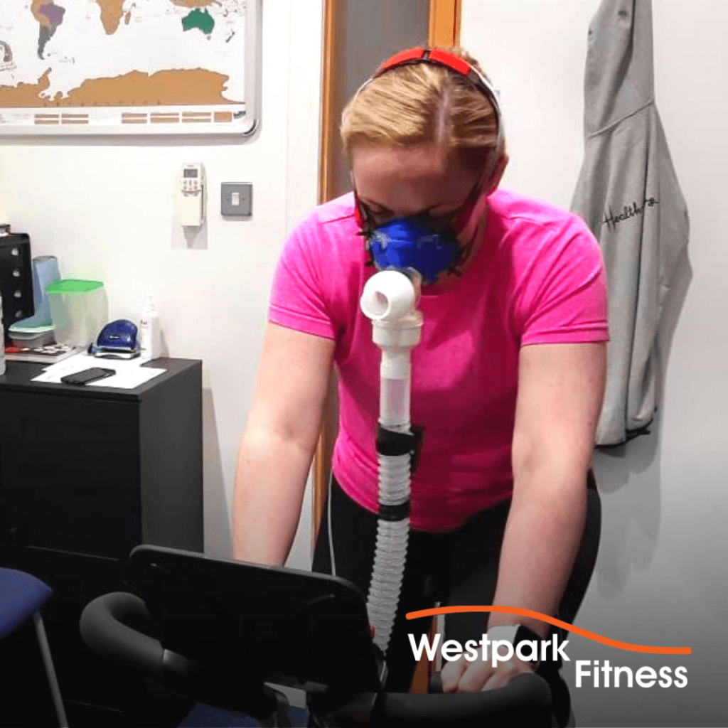 v02 max testing at westpark fitness with health matters